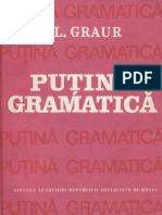 Al.Graur - Puţină gramatică