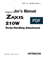 zX210w Operators Man OPERATORS MANUAL