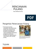 Perencanaan Pulang