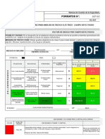 007 - Formato Matriz para Análisis de Riesgo Eléctrico (Equipo Defectuoso)