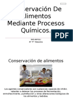 Aditivos tecnologia de conservacion