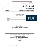 Buku Ajar Dasar Dasar Kesehatan Lingkungan