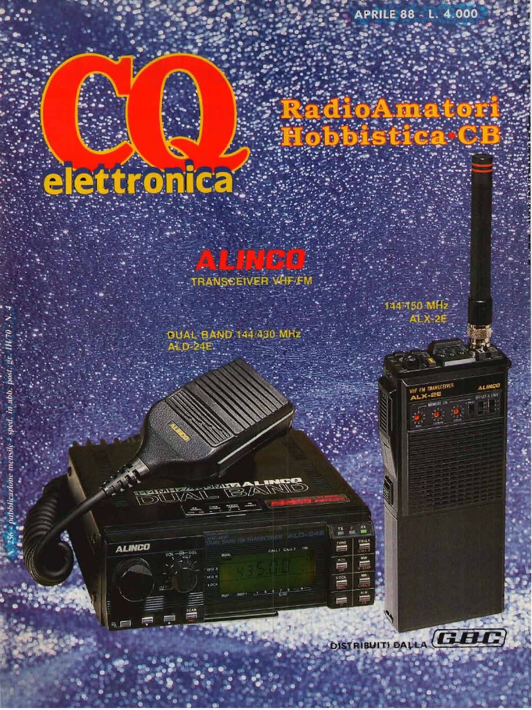 CQ Elettronica 1988 - 04 PDF | PDF