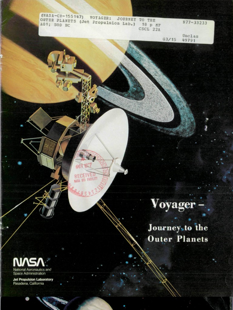 Voyager Journey To The Outer Planets | PDF | Jupiter | Saturn