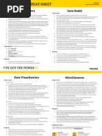 Macaw Power BI Cheat Sheet EN