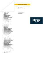 Updated Posting mapping order for csv