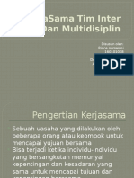 KerjaSama Tim Inter Dan Multidisiplin