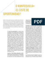 Cañones o Mantequilla, Qué Es El Costo de Oportunidad - Artículo