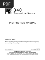 AMC-340 DETECTOR DE GAS