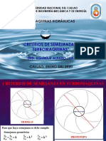 Criterios de Semejanza en Turbomaquinas PDF
