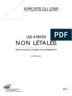 Luc Mampaey - Les armes non létales_Une nouvelle_anotado