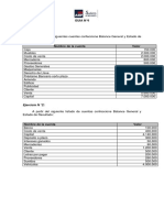 Guía ejercicios balances estados resultados