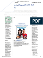 Uni Examenes de Admision Uni PDF