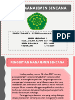 Proses Manajemen Bencana PDF