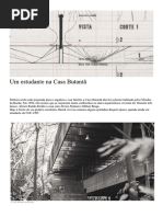 Um estudante na Casa Butantã