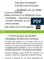 Premisas de Gestion Estrategicas