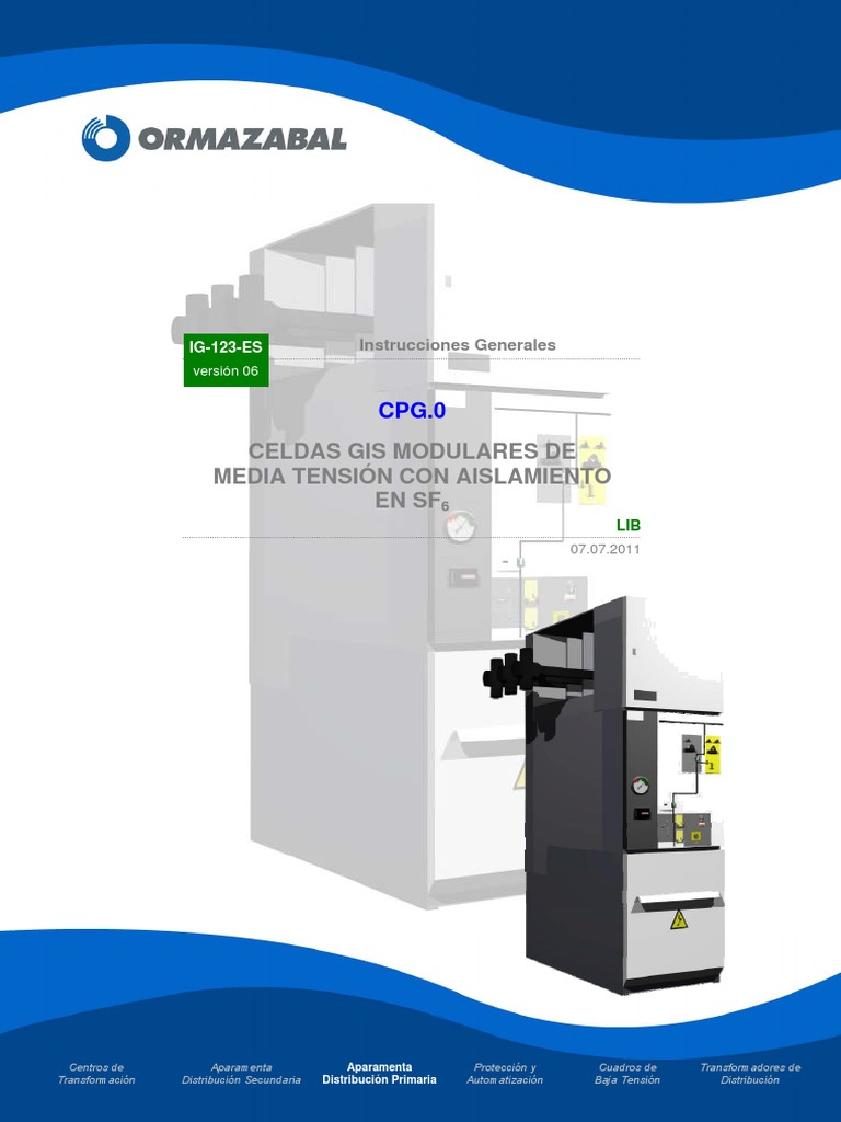 CELDA MEDIA TENSION MANIOBRAS Transformador Ingenieria El ctrica