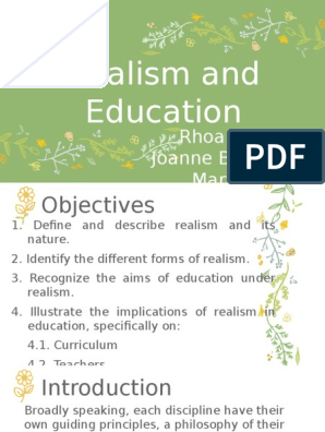 aims of realism