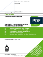 Approved Document B Fire Safety Volume 2 Buildings Other Than Dwellinghouses