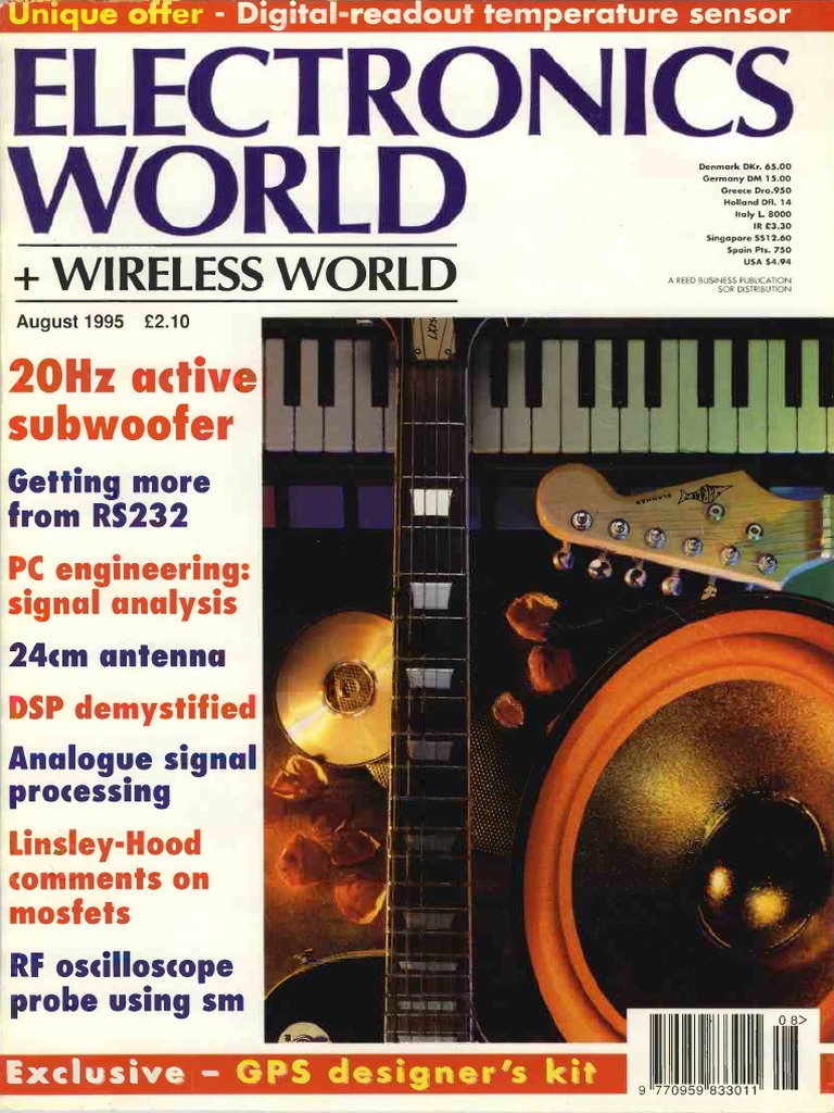 Wireless World 1995 08 S OCR | PDF | Read Only Memory | Random Access ...