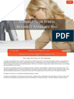 20303332 Stress Management Techniques