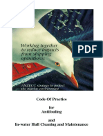 Code of Practice For Antifouling