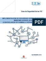 CCN STIC 570A Implementacion de Seguridad Sobre Microsoft Windows Server 2016