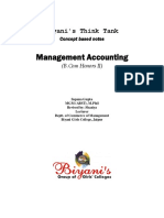 Management Accounting With Papers