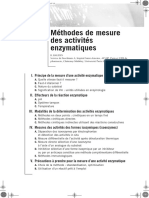 MTHD de Mesure Des Acivité Enzmtq