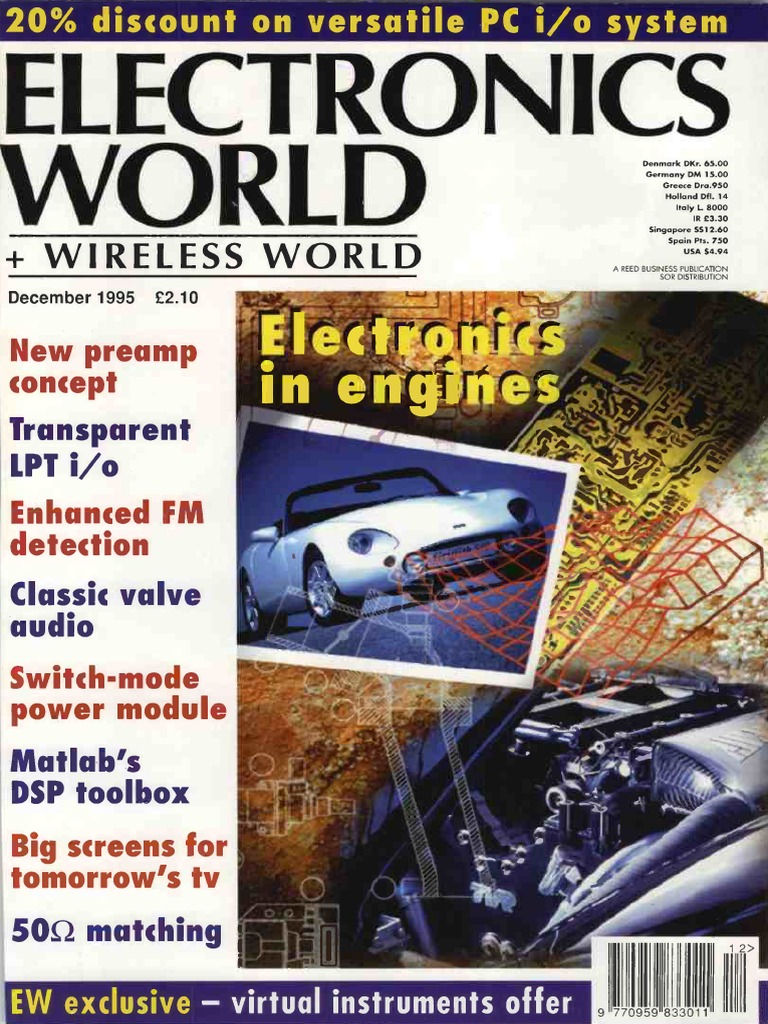 Wireless World 1995 12 S OCR, PDF, Cmos