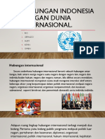 Hubungan Indonesia dengan dunia internasional [Autosaved]
