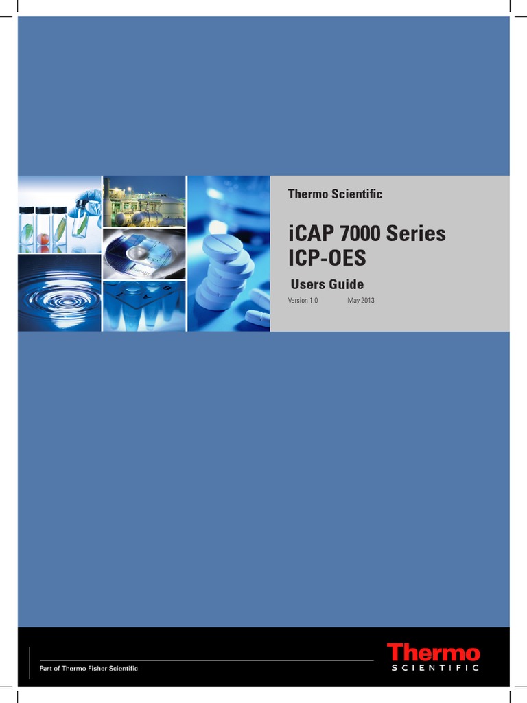 iCAP 7000 Series ICP-OES User Guide PDF | PDF | Electromagnetic ...