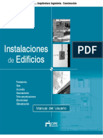 (Manual) CYPE - Fontanería, Gas, Incendio, Saneamiento, Teleco, Electricidad, Clima (66 Págs) PDF