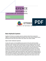 Basic hydraulic systems components