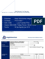Informe Control Operacional - Preparacion - Compactacion - Hormigonado 04 Agosto 2019