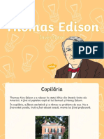 Ro2 I 8 Thomas Edison Prezentare Powerpoint - Ver - 2