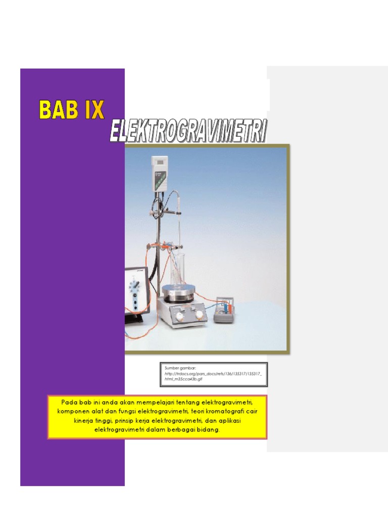 Elektrogravimetri Kel 5 Pdf