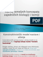 Razvoj Koncepata Biologija-Kemija