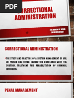 Correctional Administration