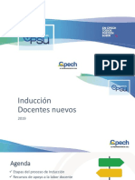 Inducción Docentes Nuevos 2019