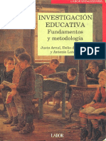 Arnal Fundamentación y Metodología, Justo Arnal y Otros PDF