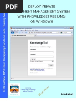 Deploy Private Document Management System with KnowledgeTree DMS on Windows 7