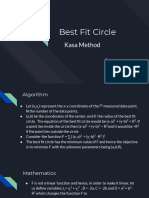 Best Fit Circle