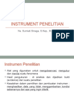 Instrument Penelitian