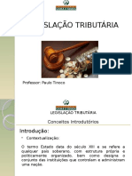 Material 01 (Introdução Direito Tributário - Fontes Do Direito Tributário) - Legislação Tributária