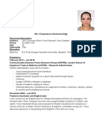 Pornpatsorn's Resume 4 Feb 2020