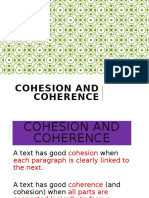 Cohesion and Coherence