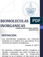 Biomoleculas Inorganicas