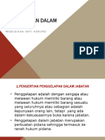 Penggelapan Dalam Jabatan