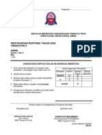 Pentaksiran Pertama SAINS KSSM t4 Mac 2020